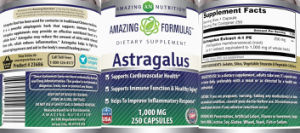 Astragalus 1,000 mg