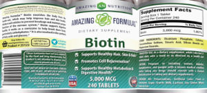Biotin 5,000 mcg