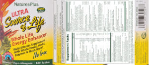 Ultra Source of Life No Iron