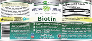 Biotin 15,000 mcg