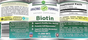 Biotin 15,000 mcg