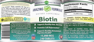 Biotin 15,000 mcg