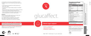 Glucaffect Cinnamon Cream Flavor