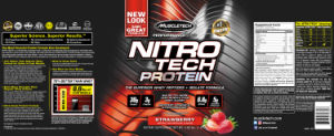 Nitro Tech Protein Strawberry