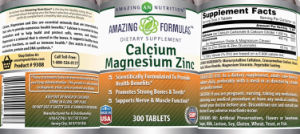 Calcium Magnesium Zinc