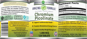 Chromium Picolinate 1,000 mcg
