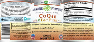 CoQ10 100 mg with BioPerine