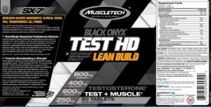 Test HD Lean Build Black Onyx