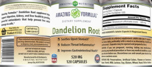 Dandelion Root 520 mg