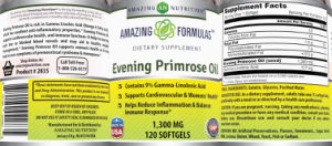 Evening Primrose Oil 1,300 mg