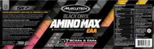 Amino Max EAA Black Onyx Strawberry Lemo