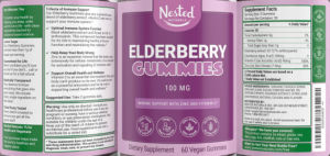 Elderberry Gummies 100 mg
