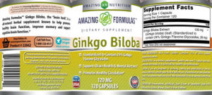 Ginkgo Biloba 120 mg