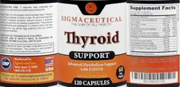 Label for Thyroid Support