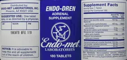 Label for Endo-Dren