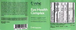 Label for Eye Health Complex