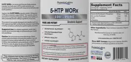 Label for 5-HTP WORx