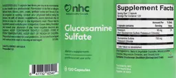 Label for Glucosamine Sulfate