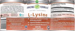 L-Lysine 500 mg