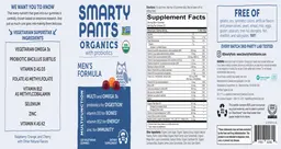 Label for Men's Formula