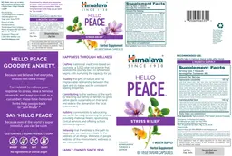 Label for Hello Peace