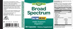Label for Broad Spectrum Formula