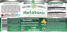 Melatonin 5 mg Citrus Flavor