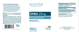 Label for DHEA 25 mg