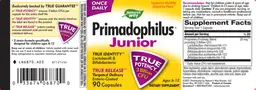 Label for Primadophilus Junior