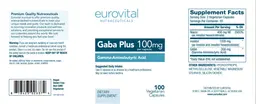 Label for Gaba Plus 100 mg