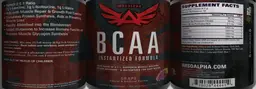 Label for BCAA Grape
