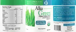 Label for Alka Green