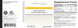 Label for Magnesium Glycinate Plus