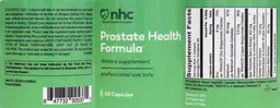 Label for Prostate Health Formula
