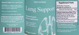 Label for Lung Support