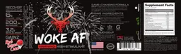 Woke AF Preworkout Red Snow Cone