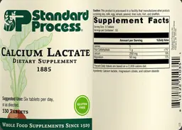 Label for Calcium Lactate