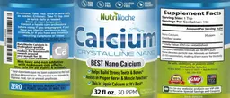 Label for Calcium 30 PPM