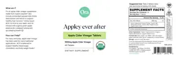 Label for Appley Ever After