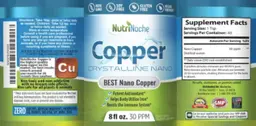 Label for Copper 30 PPM