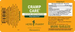 Label for Cramp Care
