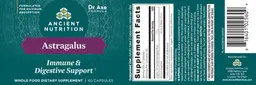 Label for Astragalus