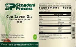 Label for Cod Liver Oil