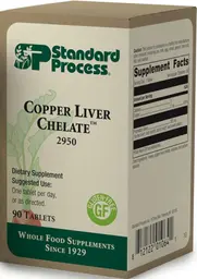 Label for Copper Liver Chelate