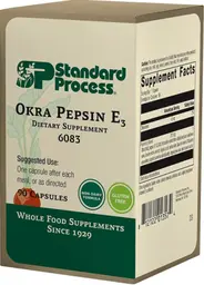 Label for Okra Pepsin E3