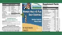 Label for Women's Multi 45 Plus