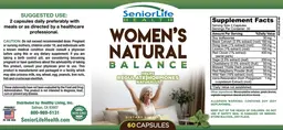 Label for Women's Natural Balance