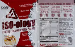 Label for ISO-ology CinnaBun