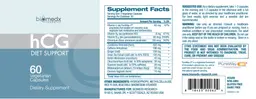 Label for hCG Diet Support