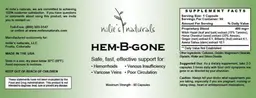 Label for Hem-B-Gone
